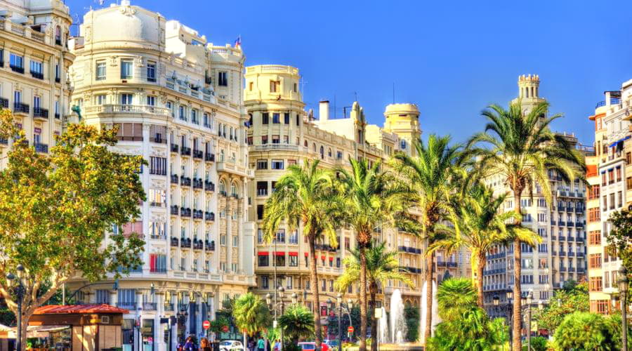 ¿Cuáles son las opciones de vehículos más populares en Valencia?